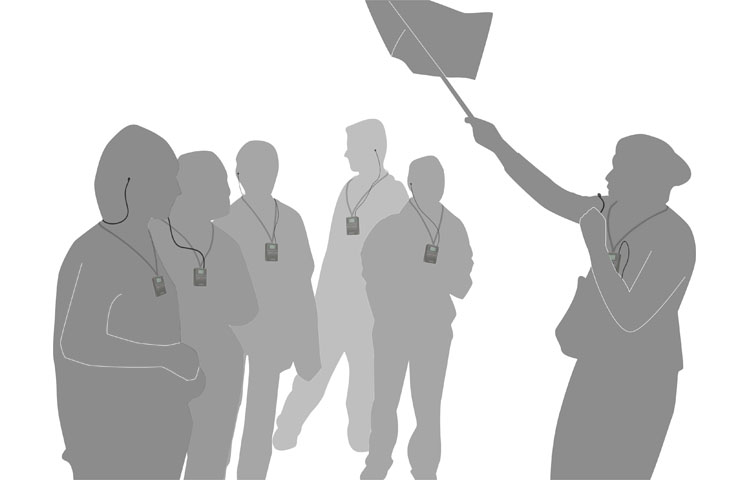 Портативна безжична тиха конференционна система(图11)